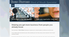 Desktop Screenshot of ewansturman.com